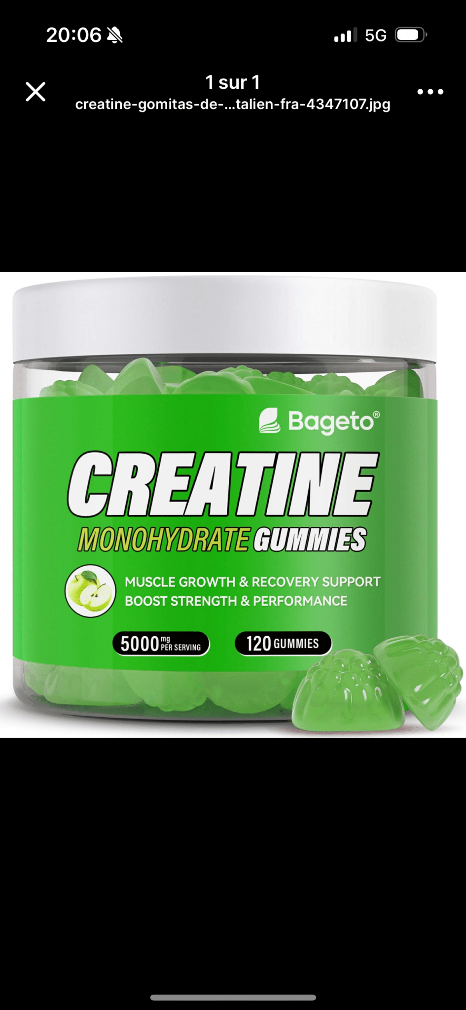 Creatine Monohydrate Gummies 5000mg for Men & Women, Gomitas de Creatina 5g Creatine Monohydrate, 0g Sugar Chewables Creatine Pre - Work Out for Muscle Strength. - https:ocefit.info